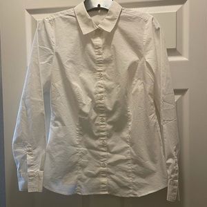 White button down